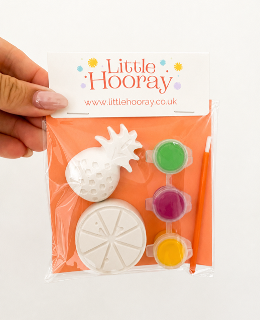 Summer Pineapple Paint Your Own Activity Kit