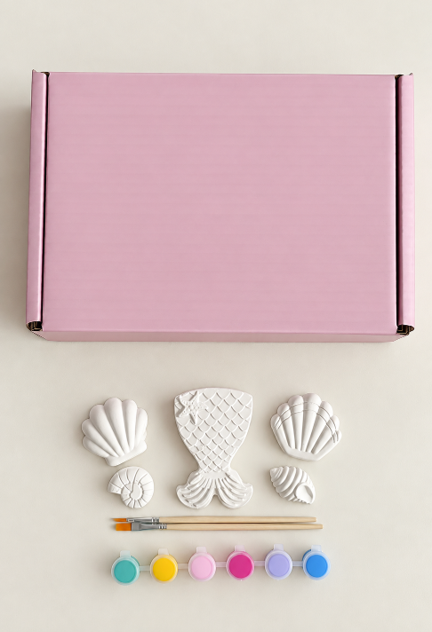 Mermaid Deluxe Paint Your Own Kit