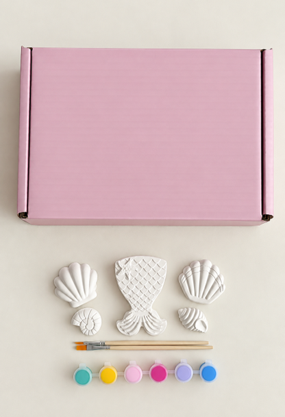 Mermaid Deluxe Paint Your Own Kit