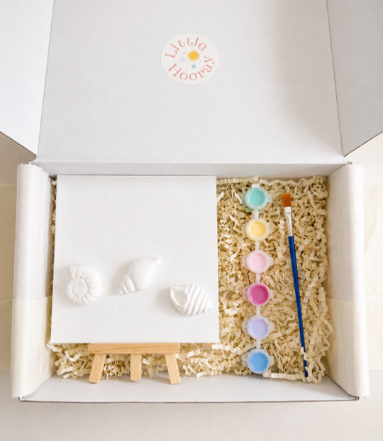 Seashell Canvas Painting Kit
